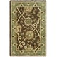 preview thumbnail 33 of 94, SAFAVIEH Handmade Antiquity Mazie Traditional Oriental Wool Rug 2' x 3' - Brown/Green - Rectangle