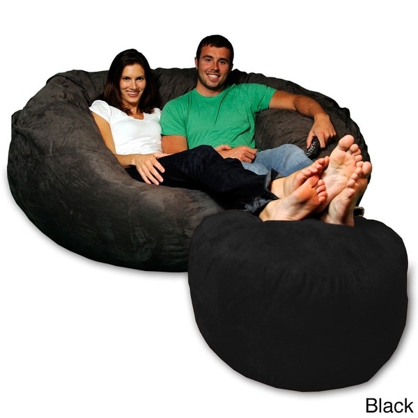 Bed bath & beyond discount microsuede bean bag chair