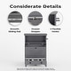 preview thumbnail 19 of 35, Roomfitters Dog Feeding Station with 2 Elevated Dog Bowls, Tilt Out Pet Feeding Cabinet Station