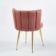 preview thumbnail 23 of 23, Modern dining chair(set of 2 ) with iron tube legs, comfortable backrest, suitable for dining room, living room, cafe