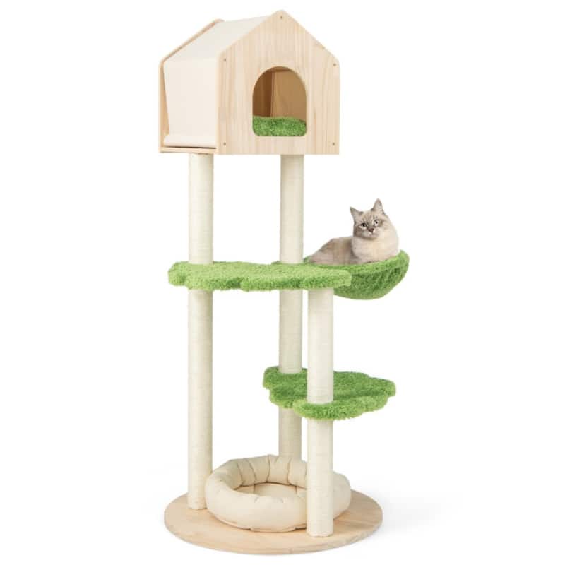 Best Five-Level Cat Villas for Your Feline Friends - Beige