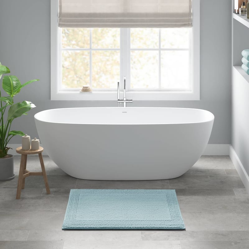 Madison Park Signature Splendor 100-percent Cotton Tufted 3000 GSM Reversible Bath Rug