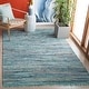 preview thumbnail 7 of 82, SAFAVIEH Handmade Rag Rug Bookem Casual Stripe Cotton Rug with Fringe
