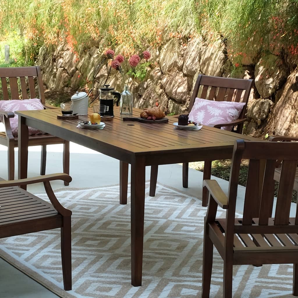Cambridge Casual Como Rectangular Indoor / Outdoor Dining Table