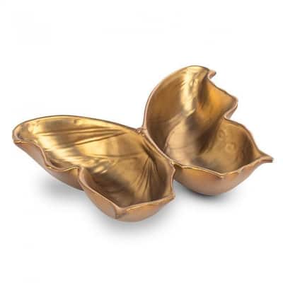 Gold Butterfly Trinket Holder