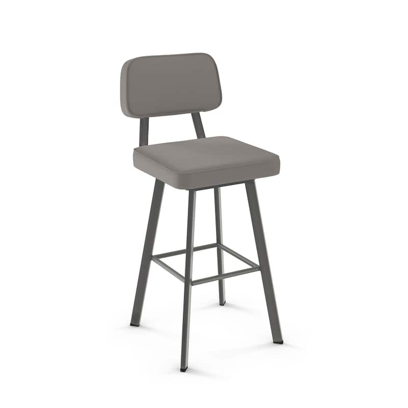 Amisco Clarkson Swivel Counter Stool