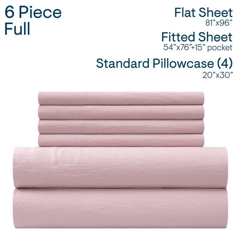 Aeropostale Premium All Season Microfiber Pink Sheet Set