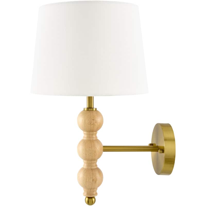 Livabliss Wiluna Rustic Wall Sconce - 12"L x 10"W x 17"H