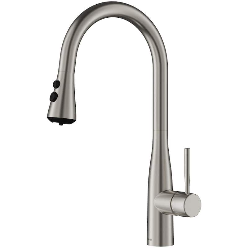 Karran USA KKF750 Faraday 1.8 GPM Single Hole Pull Down Kitchen Faucet - Spot Free Stainless Steel