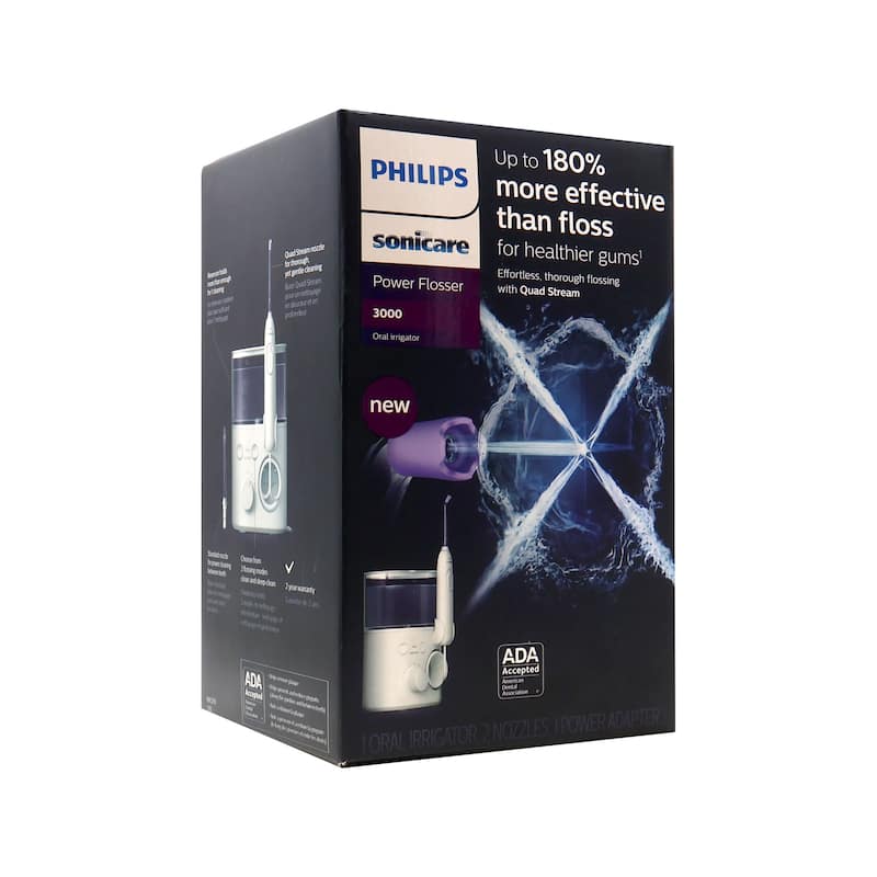 Philips Sonicare Cordless Power Flosser 3000 (White) - HX3711/20