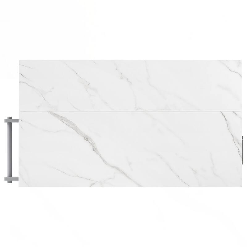 Kitchen Island with Storage Tilt Trash Can Cabinet and Pull Out Cabinet Organizer