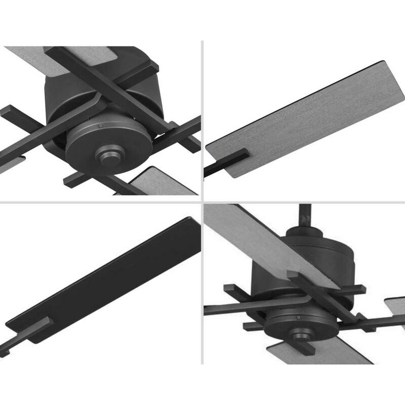 Progress Lighting Bedwin 56" 4 Blade Ceiling Fan with Remote Control