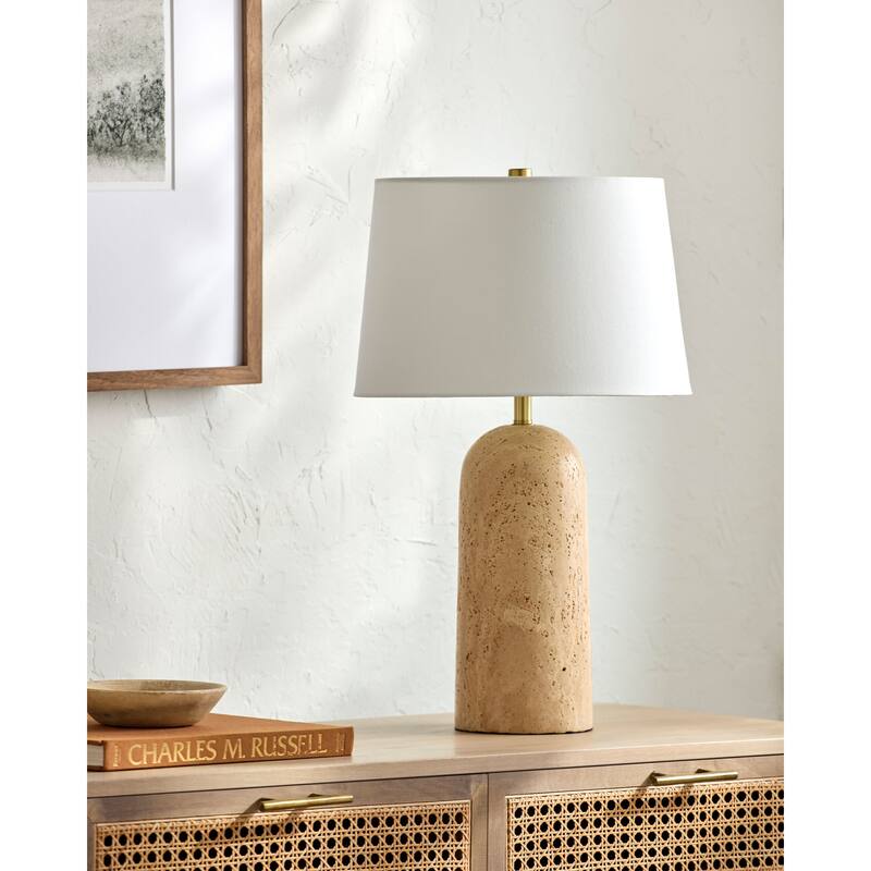 Livabliss x Galey Alix Autumn Laurel Modern Table Lamp - 25"H x 15"W x 15"D