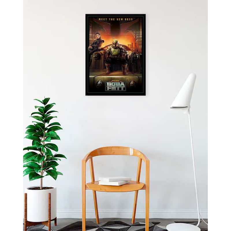 Star Wars Book of Boba Fett Art Poster - 24 x 36 Inch