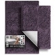 preview thumbnail 196 of 197, Hearth & Harbor Non-Slip Super Plush Chenille Bathroom Rugs
