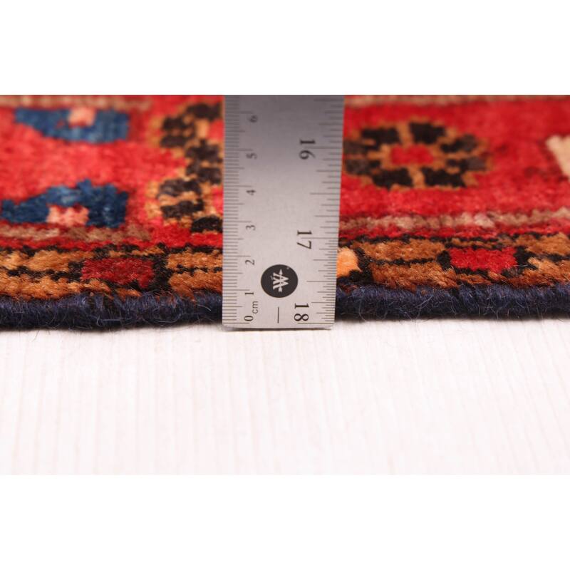 ECARPETGALLERY Hand-knotted Konya Anatolian Black, Red Wool Rug - 4'10 x 7'0