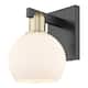 Option Black Antique Brass / Matte White