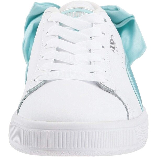 sneakers with bow on top
