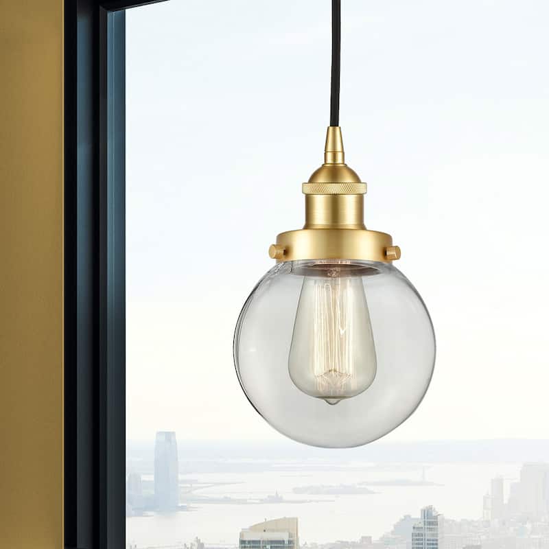 Innovations Lighting 616-1PH-10-6 Beacon Pendant Beacon 6" Wide Mini