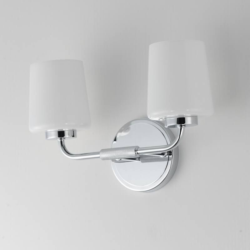 Maxim 12692WT Durham 2 Light 10" Tall Wall Sconce