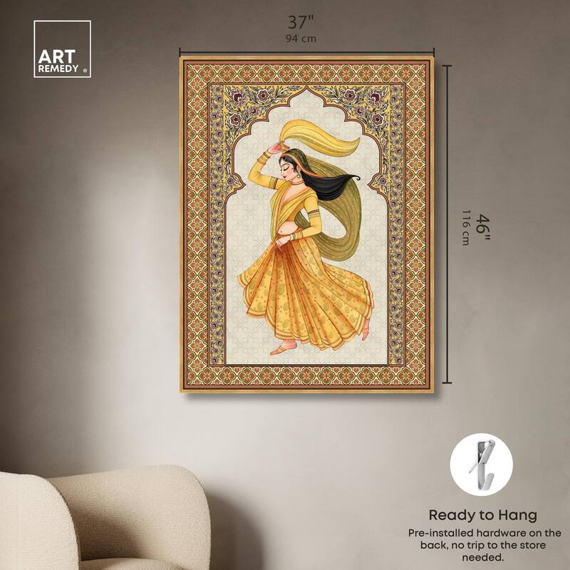 Dancing Princess Canvas by Art Remedy
