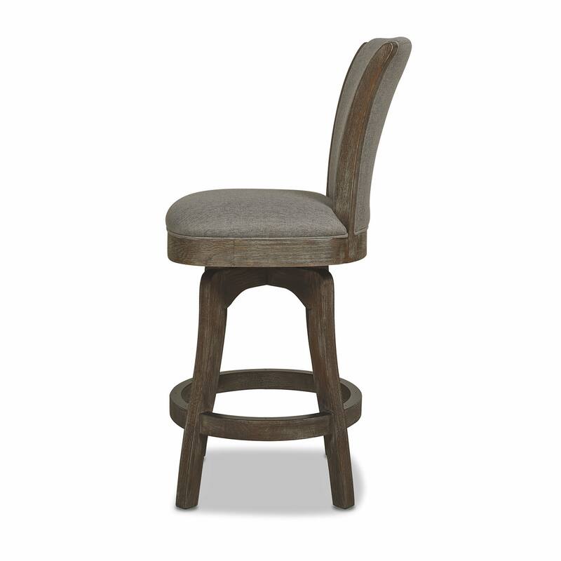 Armless Swivel Counter Height Bar Stool