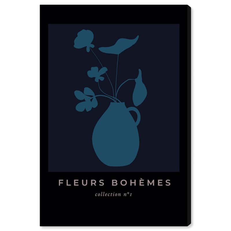 Wynwood Studio Canvas Floral and Botanical Fleurs Bohemes Number One II Wall Art Canvas Print