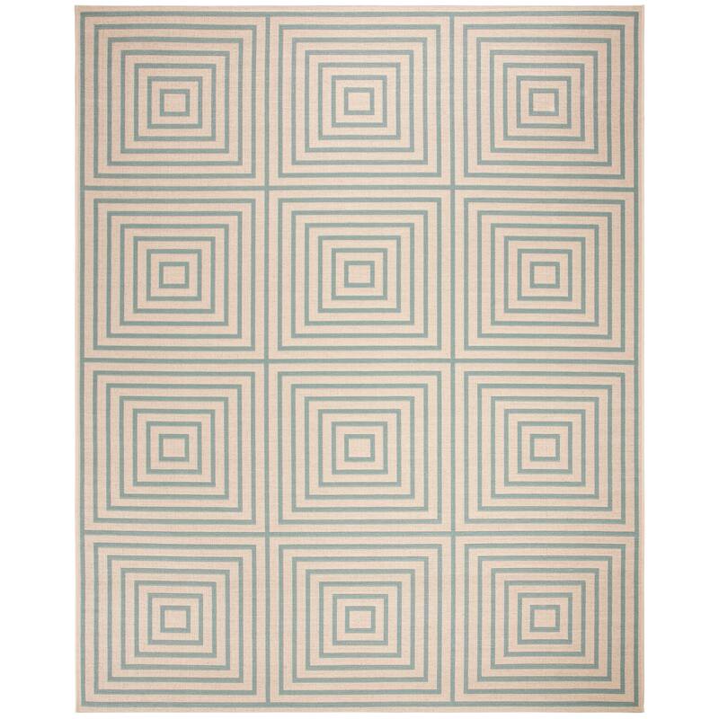 SAFAVIEH Beach House Indoor/ Outdoor Waterproof Patio Backyard Rug