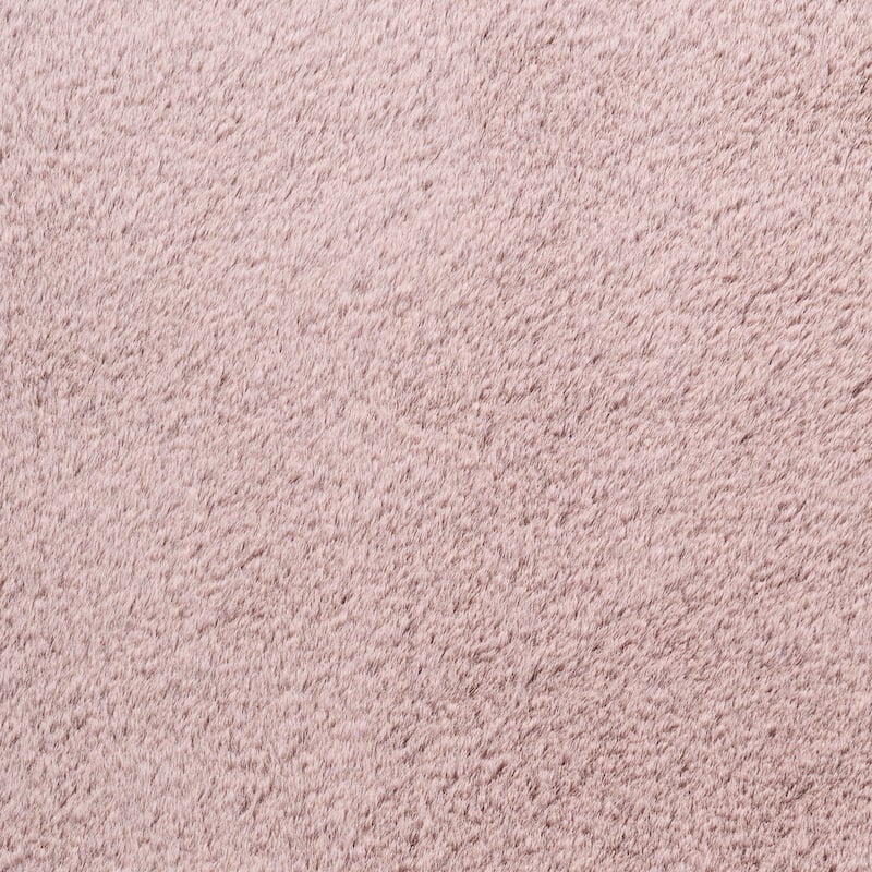 Nourison Soft Plush Faux Fur Indoor only Solid Area Rug