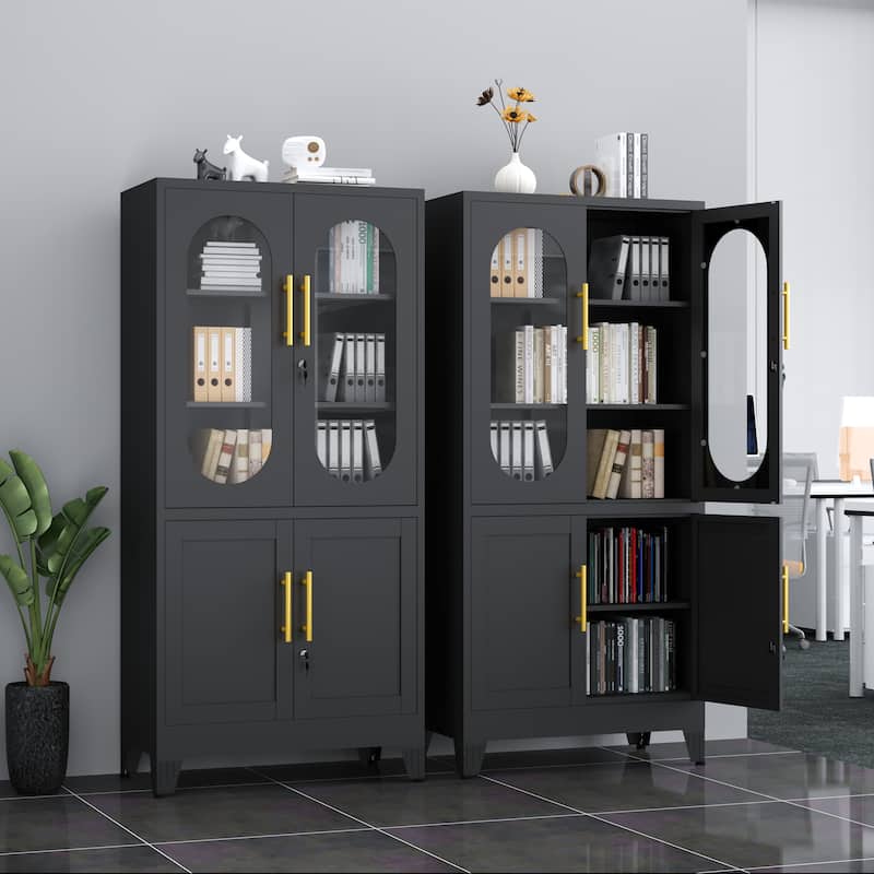 Metal Decorative Office Filing Storage Cabinet with Lock