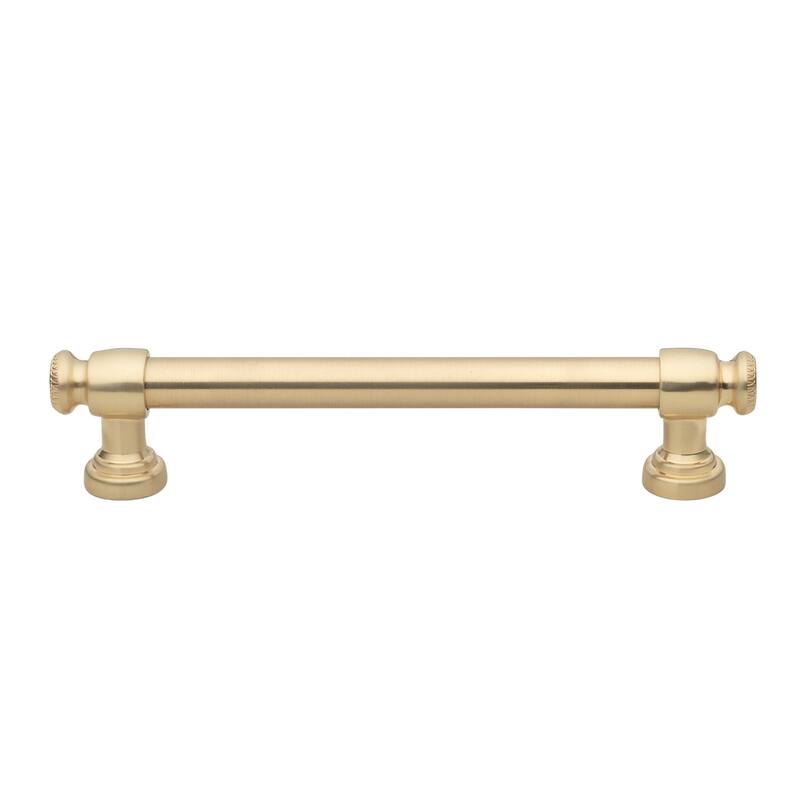 5 Inch Center to Center Classic Euro Bar Pull Cabinet Hardware Handle - 4361-128-CHPG