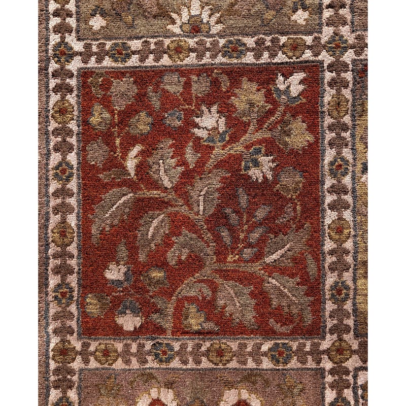 Overdyed One-of-a-Kind Hand-Knotted Area Rug - Brown - 9' 0" x 12' 3"