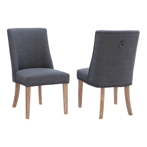 Allard Modern Dining Chairs with Natural Legs (Set of 2)