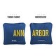 preview thumbnail 2 of 2, Ann Arbor Blue Dual Sided Cornhole Bags