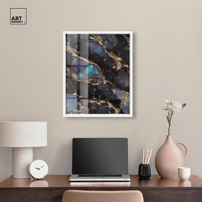 Astral Firelight Shadowbox by Art Remedy