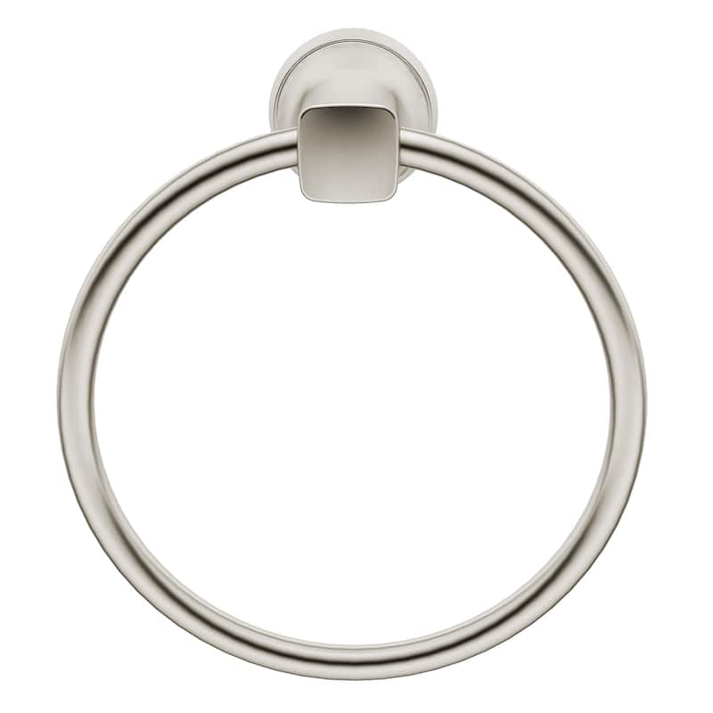American Standard 7617.190 Glenmere 6-1/2" Wall Mounted Towel Ring - Brushed Nickel