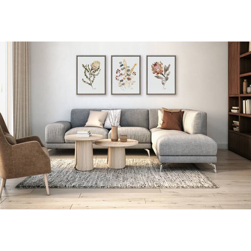 Kate and Laurel Sylvie Banksia Salvia Protea Canvas by Sara Berrenson
