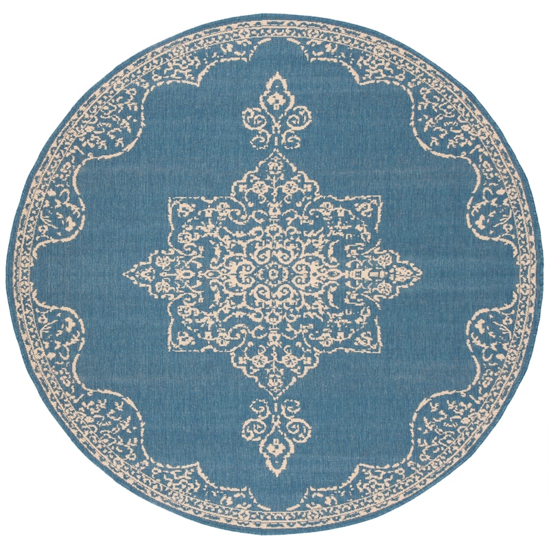 SAFAVIEH Linden Pascalle Indoor/ Outdoor Waterproof Patio Backyard Rug