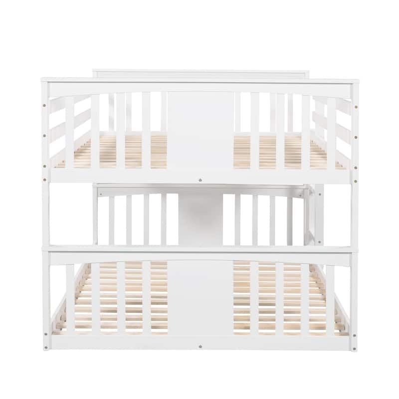 Full Over Full Bunk Bed with Ladder