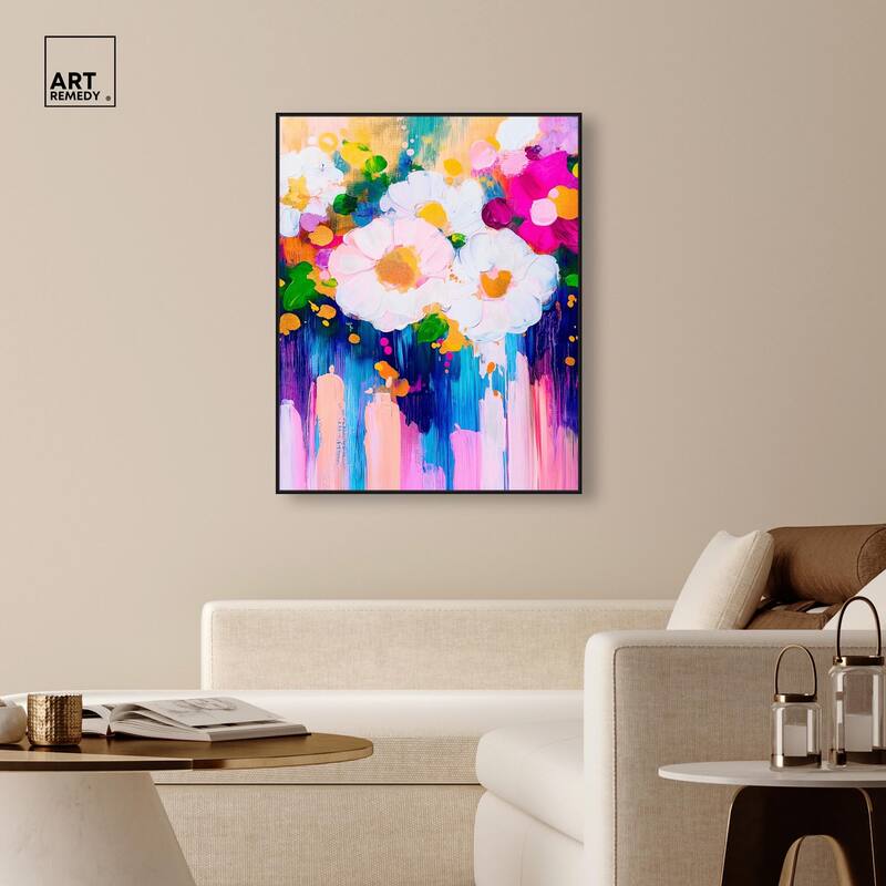Contrast of Purity II Canvas by Art Remedy
