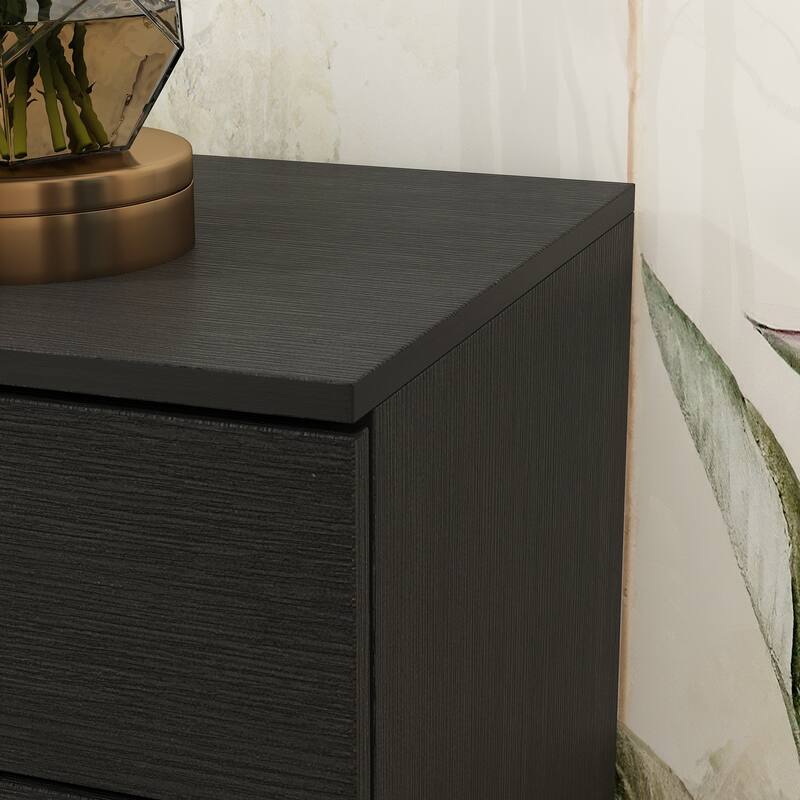 FUFU&GAGA 5Drawer Utility Storage Chest Drawer Organizer Cabinet Table