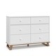 preview thumbnail 11 of 15, Storkcraft Modern 6 Drawer Dresser