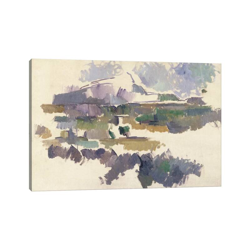 iCanvas "Montagne Sainte-Victoire, 1904-05" by Paul Cezanne Canvas Print