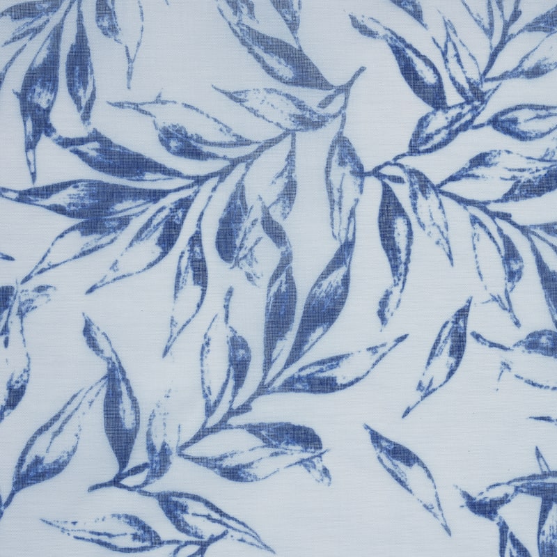 Jenny Sheer Botanical Print Grommet Curtain Panel by Habitat