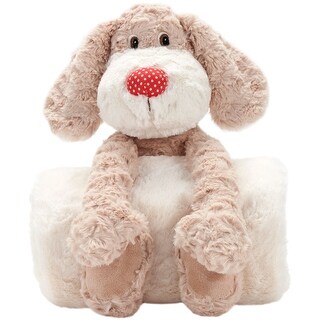Mina Victory Plush Lines Ivory Throw Pillow