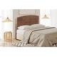 preview thumbnail 16 of 36, Nusa Woven Banana Leaf Headboard Mahogany - Queen