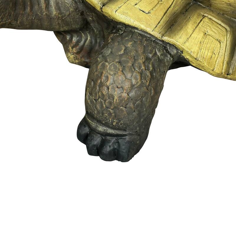 Garden Turtle Statue, Outdoor Concrete Tortoise Statue for Home Decor