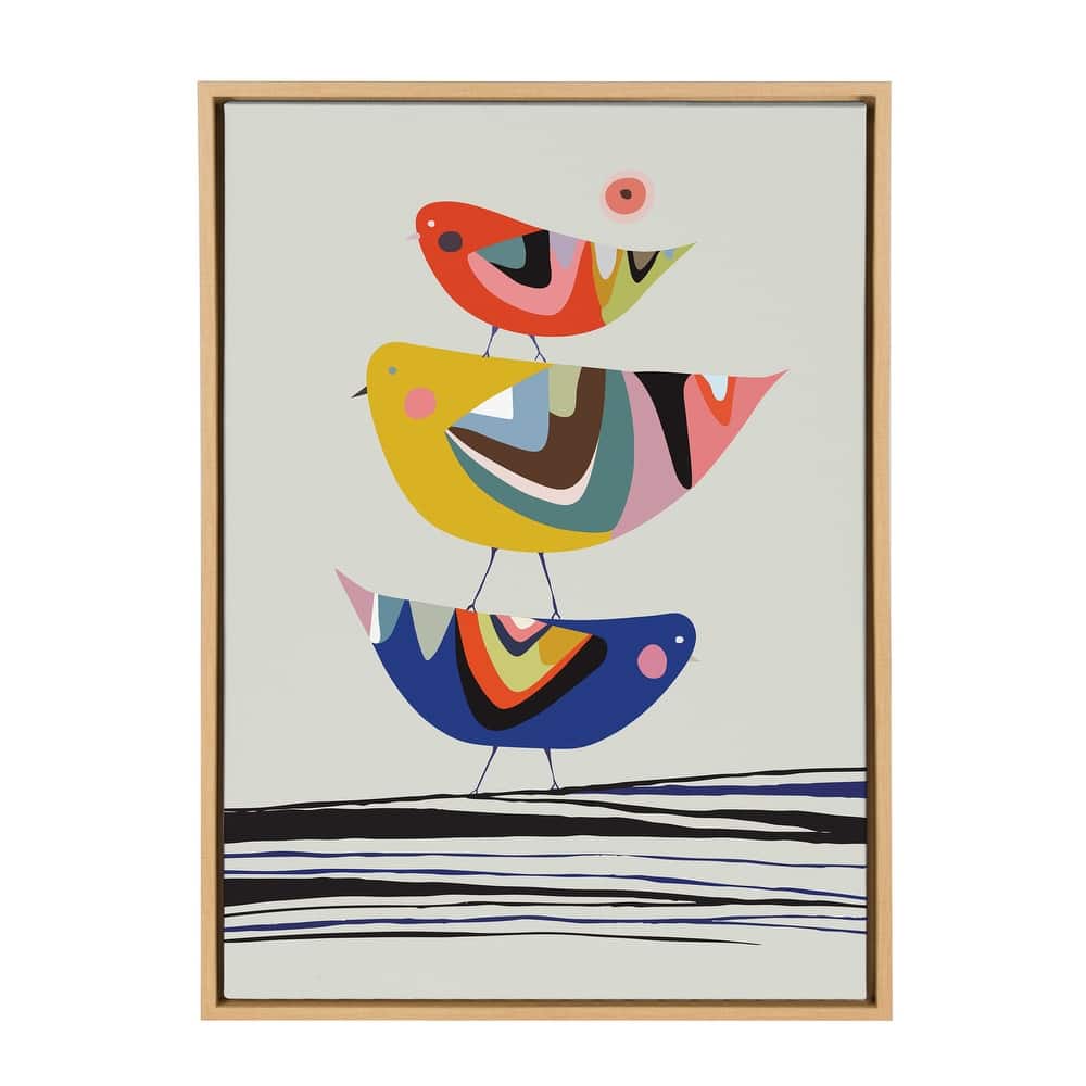 Kate and Laurel Sylvie The Family Tree Framed Canvas By Rachel Lee