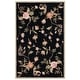 preview thumbnail 33 of 52, SAFAVIEH Handmade Chelsea Alexandr Floral French Country Wool Rug 2'9" x 4'9" - Black