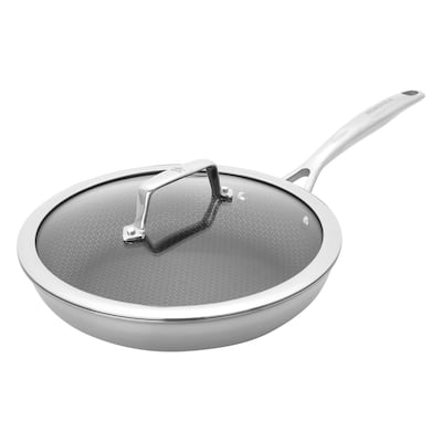 Henckels Paradigm 10-in Stainless Steel Fry Pan with Lid - 10-inch